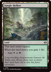 Clareira na Selva / Jungle Hollow - Magic: The Gathering - MoxLand
